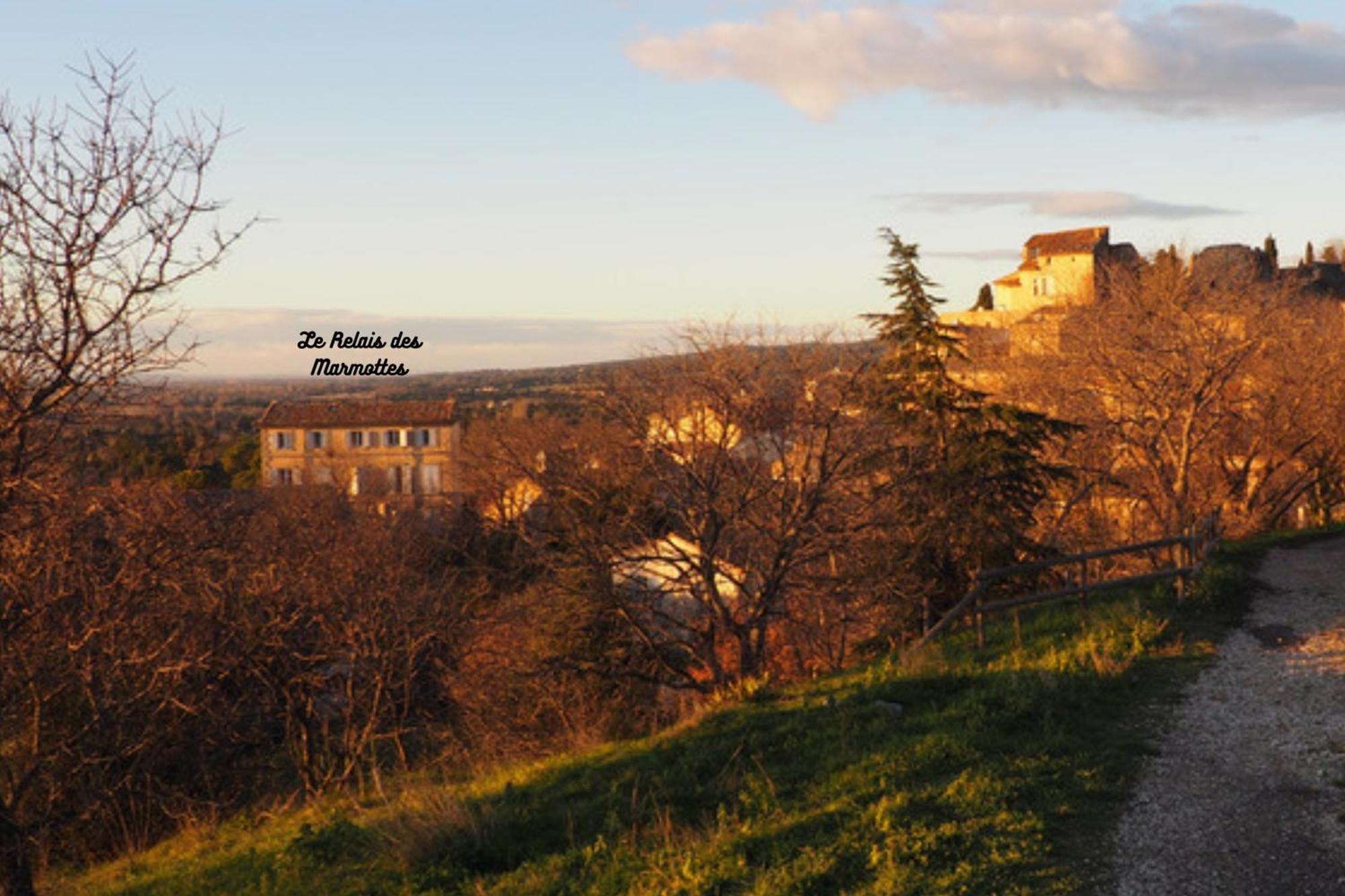 Chambres D'Hotes Le Relais Des Marmottes En Luberon Lagnes Bagian luar foto